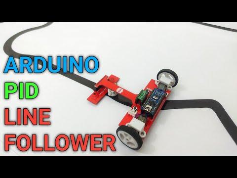 How to Make PID Line Follower Robot Using Arduino