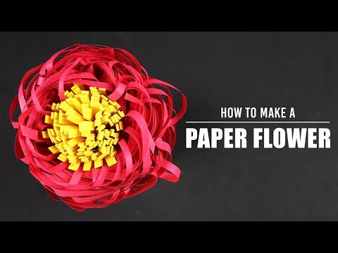 How to Make Paper Flower