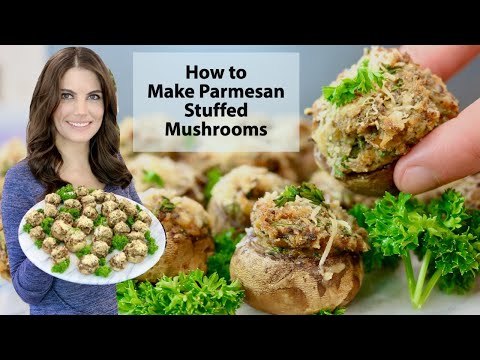 How to Make Parmesan Stuffed Mushrooms | Recipe