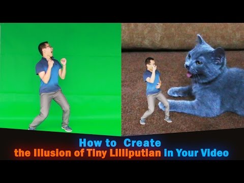 How to Make People Small: Create the Illusion of Tiny Lilliputian in Your Video