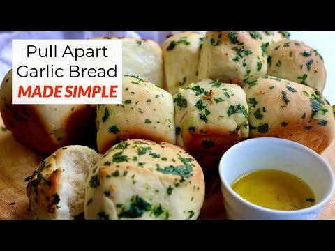 How to Make Pull Apart Garlic Bread | Bread Recipe MADE SIMPLE