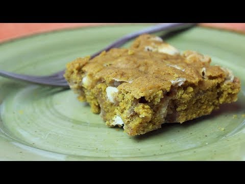 How to Make Pumpkin &amp;amp; White Chocolate Bars