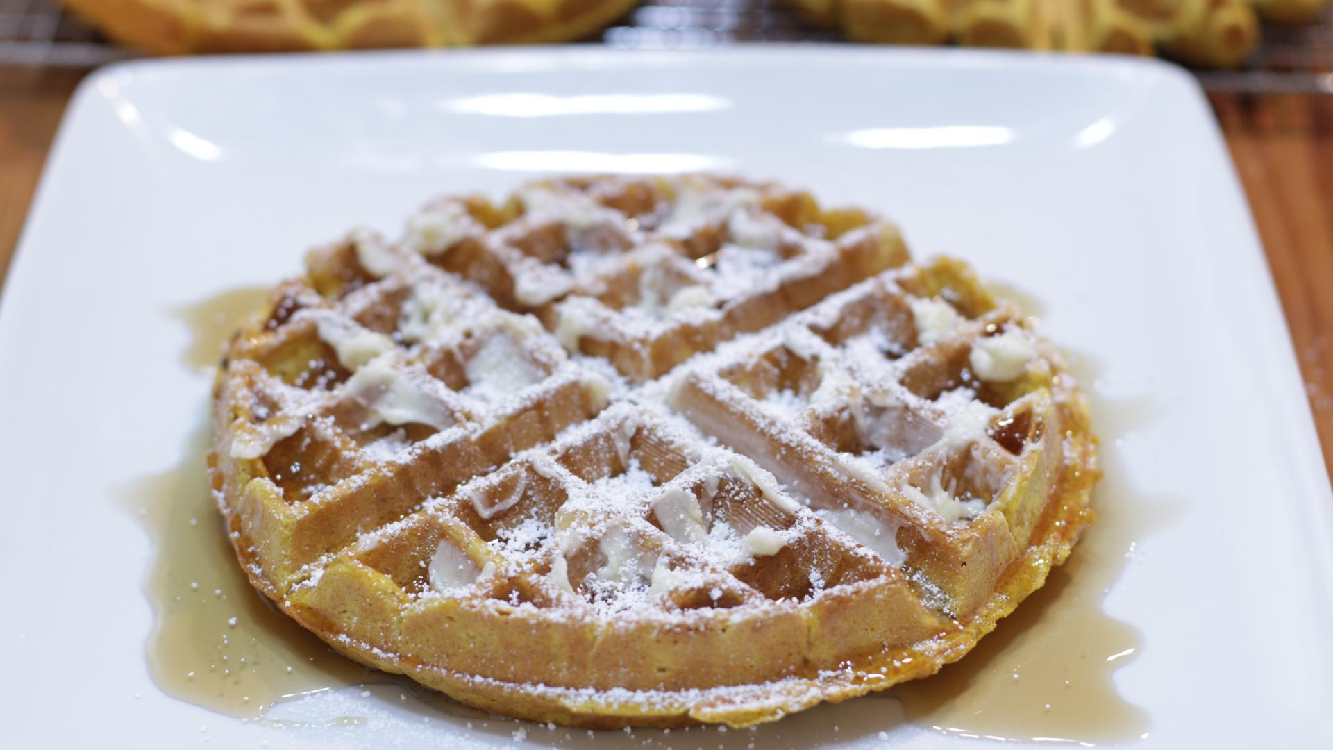 How to Make Pumpkin Waffles Easy Homemade Pumpkin Waffle Recipe 2.jpg