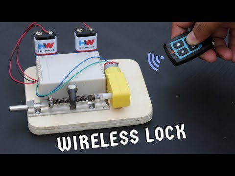 How to Make Remote Control Door Lock at Home