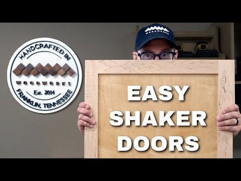 How to Make Shaker Style Doors