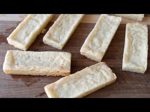 How to Make Shortbread | Easy Homemade Traditional Scottish Shortbread Recipe | 3 Ingredients