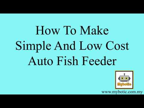 How to Make Simple And Low Cost Auto Fish Feeder