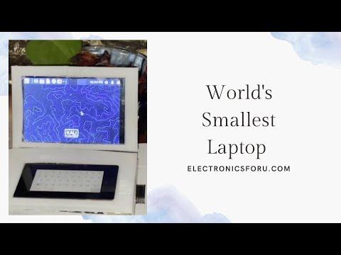 How to Make Smallest Touch Laptop at Home using Raspberry Pi