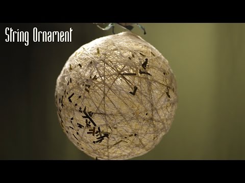 How to Make String Ornaments