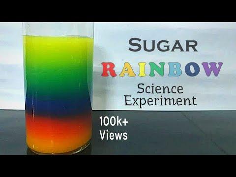 How to Make Sugar Rainbow | Science Experiment | Density Easy Science Experiment