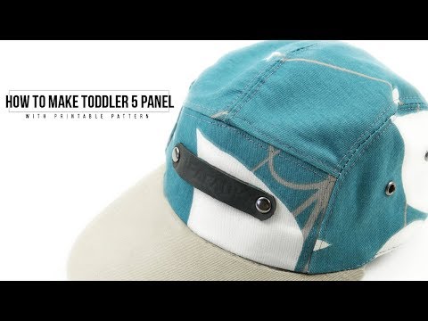 How to Make Toddler 5 Panel Hat