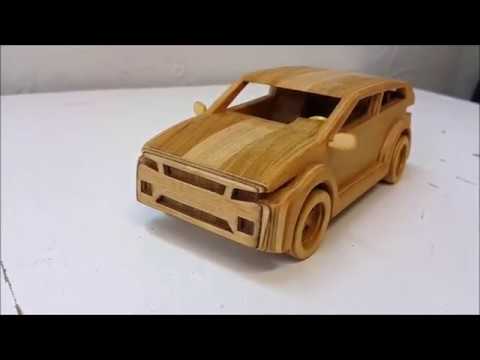 How to Make Wooden Car -  Range Rover Evoque