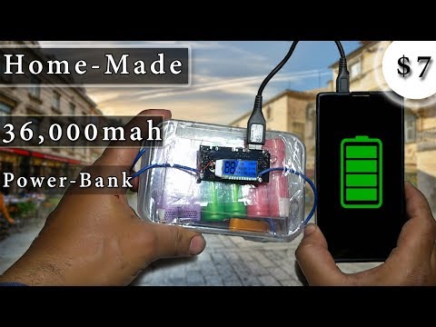 How to Make a 36,000 mah Power bank in Only $7