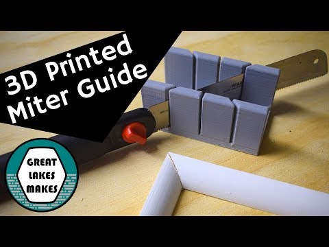 How to Make a 3D Printed Miter Guide with Fusion360