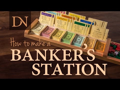 How to Make a Banker&rsquo;s Station for Monopoly