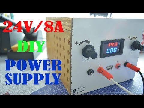 How to Make a Bench Power Supply || DIY Lab Power Supply II High Power DIY Bench Power Supply