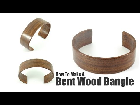 How to Make a Bent Wood Bangle Cuff