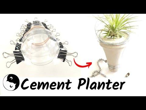 How to Make a Cement Planter | Birdz of a Feather