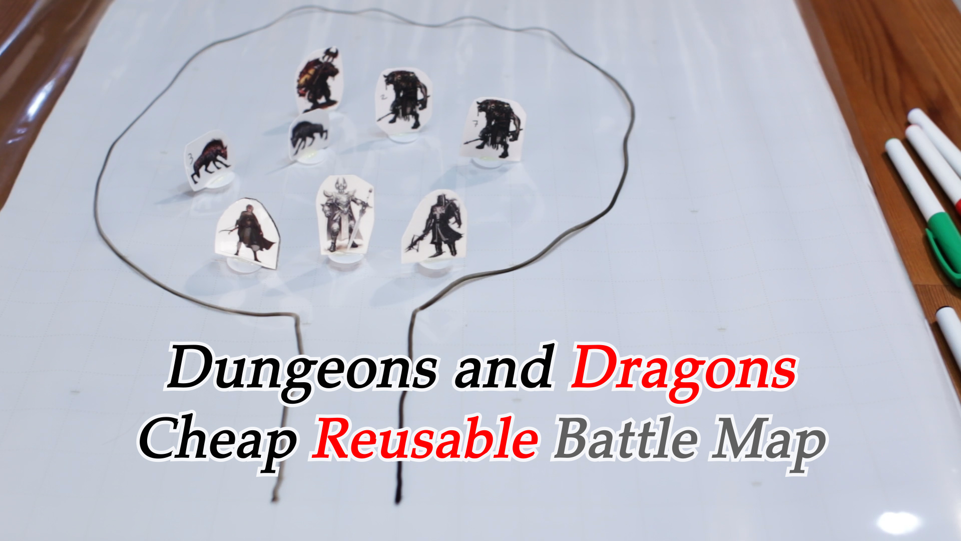 How to Make a Cheap Reusable Battle Map for D&amp;D or Pathfinder.jpg