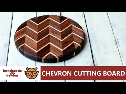 How to Make a Chevron Cutting Board