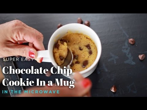 How to Make a Chocolate Chip Mug Cookie in the Microwave - 2 Minutes