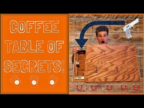 How to Make a Coffee Table of Secrets (The Cheap Way)!