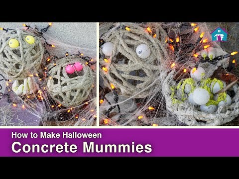 How to Make a Concrete Mummy