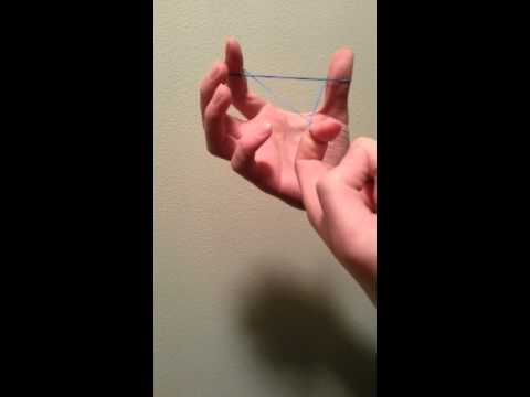 How to Make a Double Star with a Rubber Band!!!