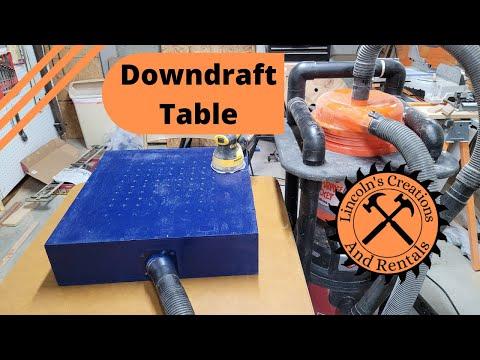 How to Make a Downdraft Table from Scraps