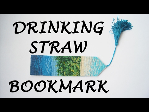 How to Make a Drinking Straw Bookmark