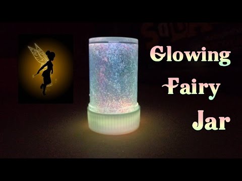 How to Make a Firefly and Fairy Jar with Glowsticks