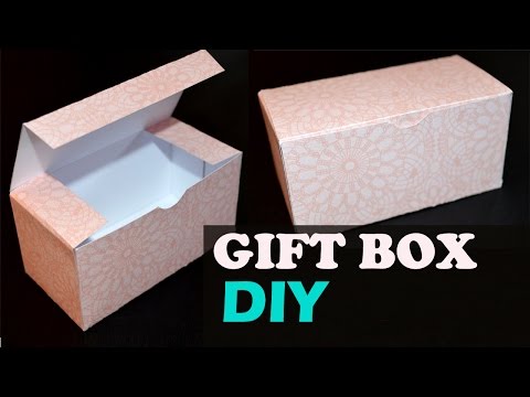 How to Make a Gift Box - DIY Paper Box