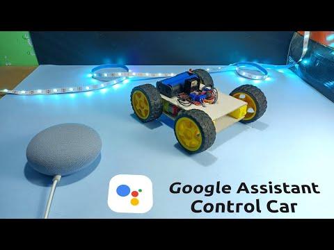 How to Make a Google Assistant Control Car Using Node MCU.