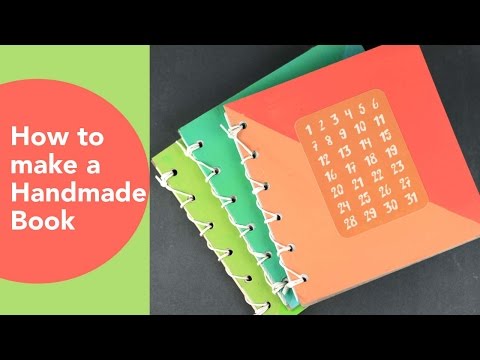 How to Make a Handmade Book | Handmade Holidays 2015 | Easy DIY GIft Ideas | Book Binding