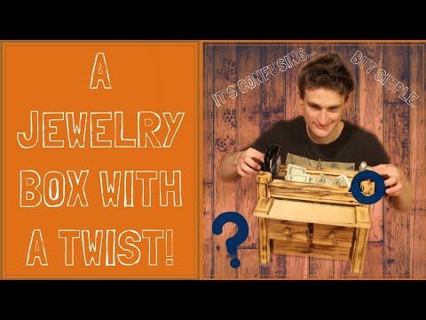 How to Make a Hidden Rotary-Post Jewelry Box (With Three Secret Compartments)!