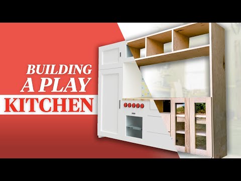 How to Make a Kids Play Kitchen: The Frame/Doors/Drawers!