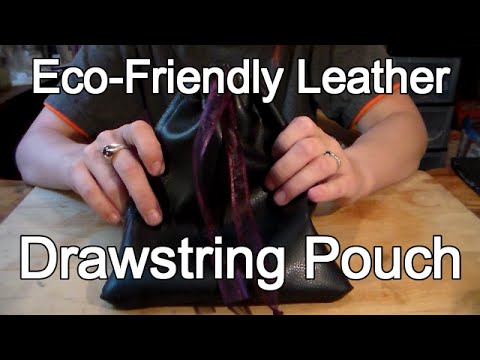 How to Make a Leather Pouch with a Liner