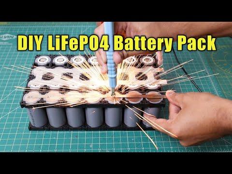 How to Make a LiFePO4 Battery Pack with BMS | DIY Battery Pack for Electric Bike and Solar Power