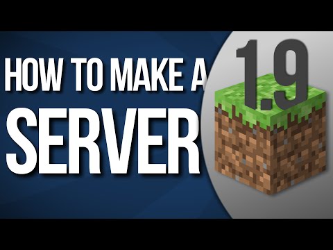 How to Make a Minecraft Server 1.9 [Animated Tutorial]