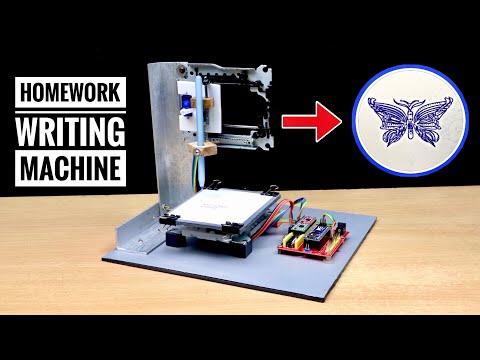 How to Make a Mini CNC Writing Machine With Arduino Using Scrap DVD