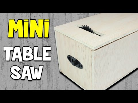 How to Make a Mini Table Saw (Circular Saw)