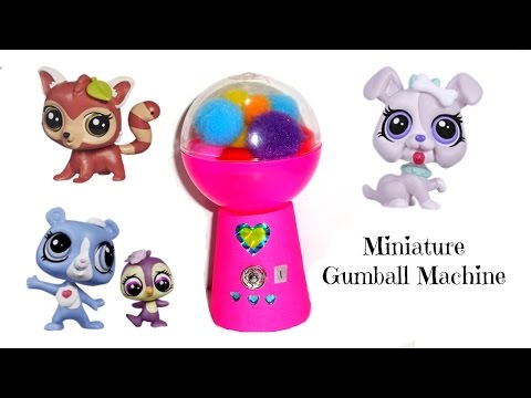 How to Make a Miniature Gumball Machine - DIY Custom LPS Stuff &amp;amp; Doll Crafts