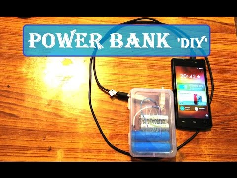 How to Make a Mobile Power Bank at Home (4800mah)