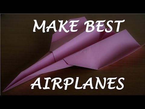 How to Make a Paper Airplane