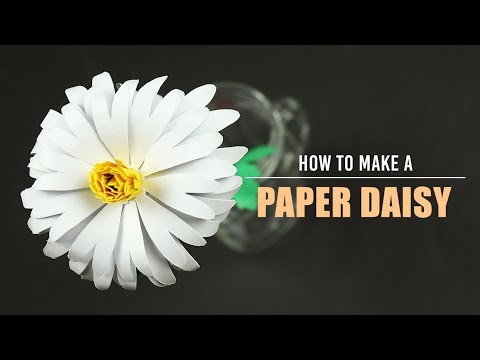 How to Make a Paper Daisy
