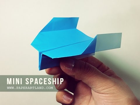 How to Make a Paper Plane - Boomerang Avi&amp;oacute;n de Papel  | Outer SpaceShip