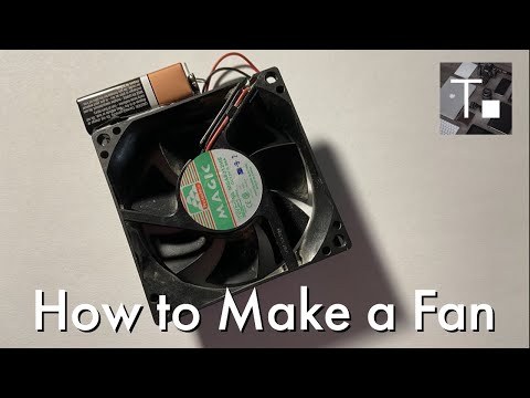 How to Make a Personal Mini Desktop Fan &ndash; Using an Old Computer