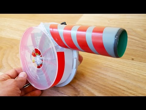 How to Make a Powerful Air Blower