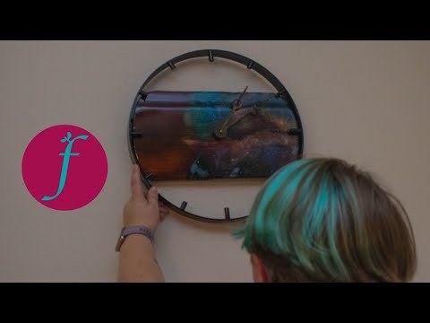 How to Make a Resin and Wood Clock