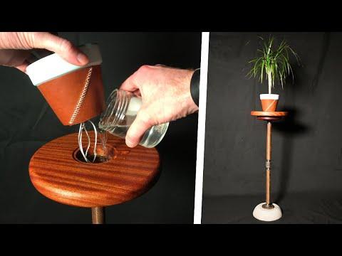 How to Make a Self-Watering Plant Stand